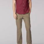 Lee hombres pantalón caqui de movimiento extremo breen ropa Z6H6F716