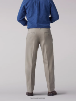Lee hombres pantalón caqui de movimiento extremo Guijarro ropa Z6H6F724 - Image 2