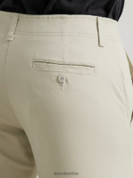 Lee hombres pantalón caqui de movimiento extremo piedra ropa Z6H6F718 - Image 3