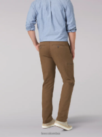 Lee hombres pantalón cargo de ajuste relajado de movimiento extremo teca ropa Z6H6F827 - Image 2