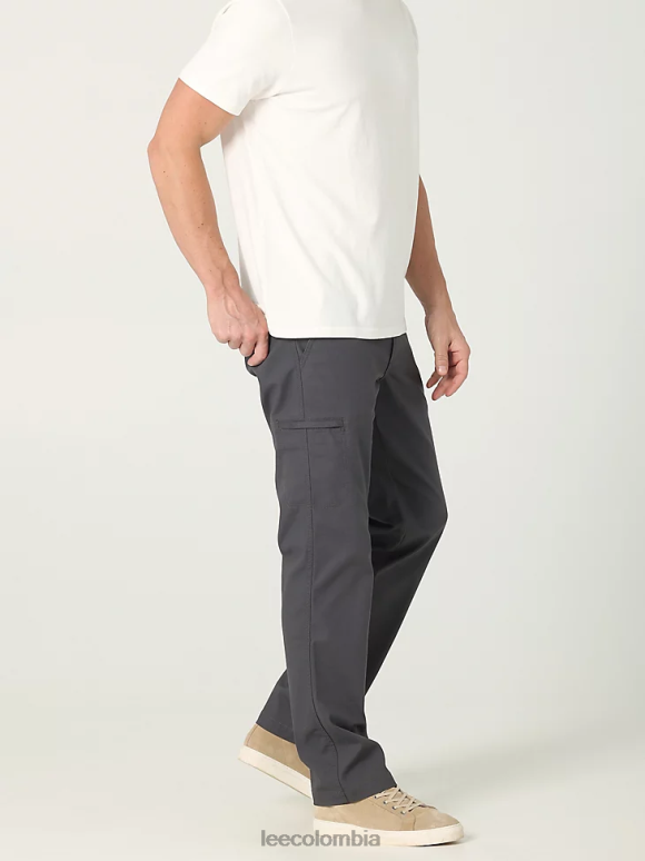 Lee hombres pantalón cargo de lona con bolsillo ribeteado mvp de movimiento extremo ingeniero ropa Z6H6F803 - Image 3