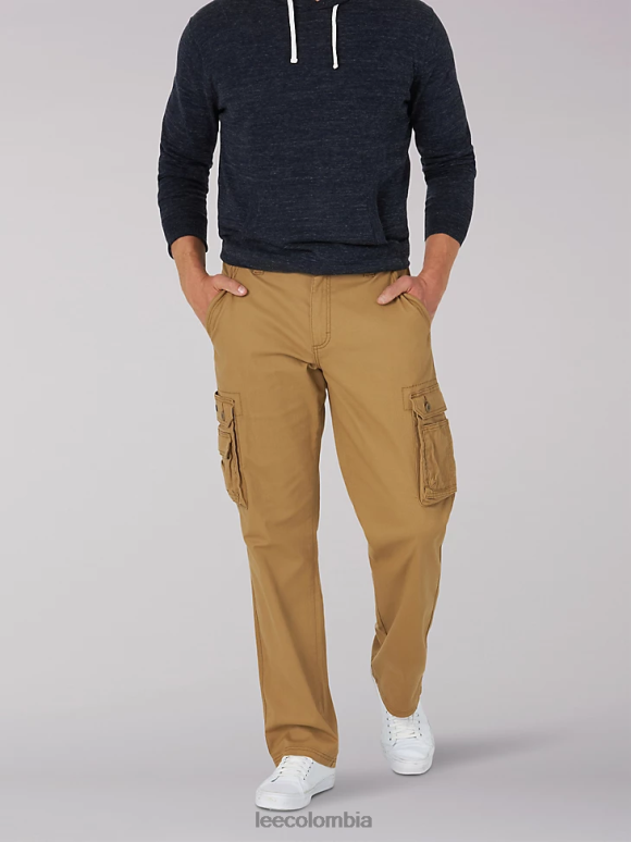 lee_hombres_pantalon_cargo_de_sarga_de_ajuste_relajado_wyoming_borbon_ropa_z6h6f797.png Lee hombres pantalón cargo de sarga de ajuste relajado Wyoming Borbón ropa Z6H6F797 - Image 1