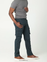 Lee hombres Pantalón cargo sintético Extreme Motion de corte recto carbón ropa Z6H6F823 - Image 3