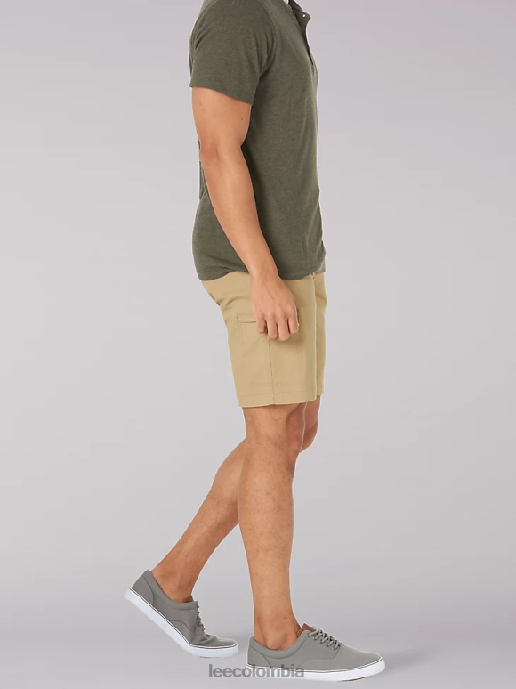 Lee hombres Pantalón corto cargo con ribete de movimiento extremo (grande y alto) adular ropa Z6H6F1054 - Image 3