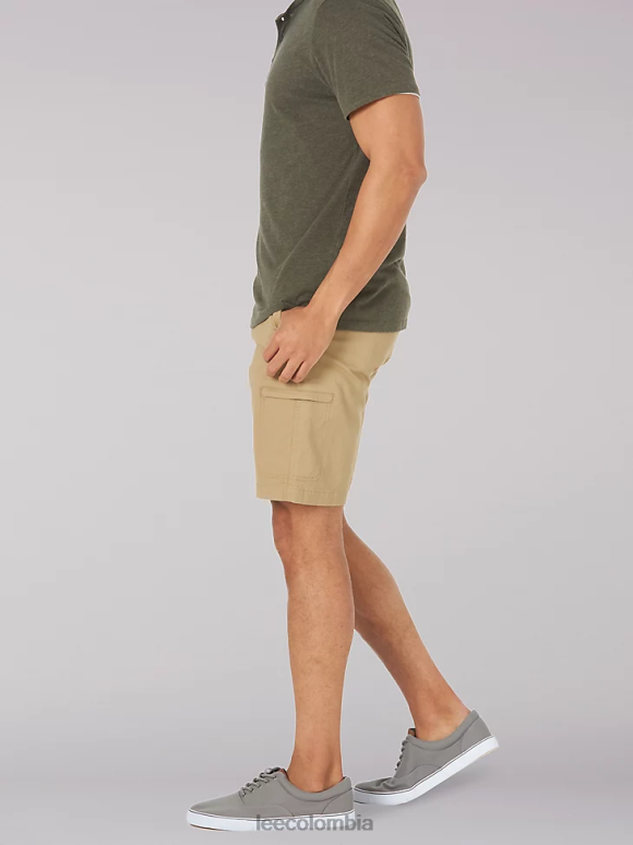 Lee hombres Pantalón corto cargo con ribete de movimiento extremo (grande y alto) adular ropa Z6H6F1054 - Image 6