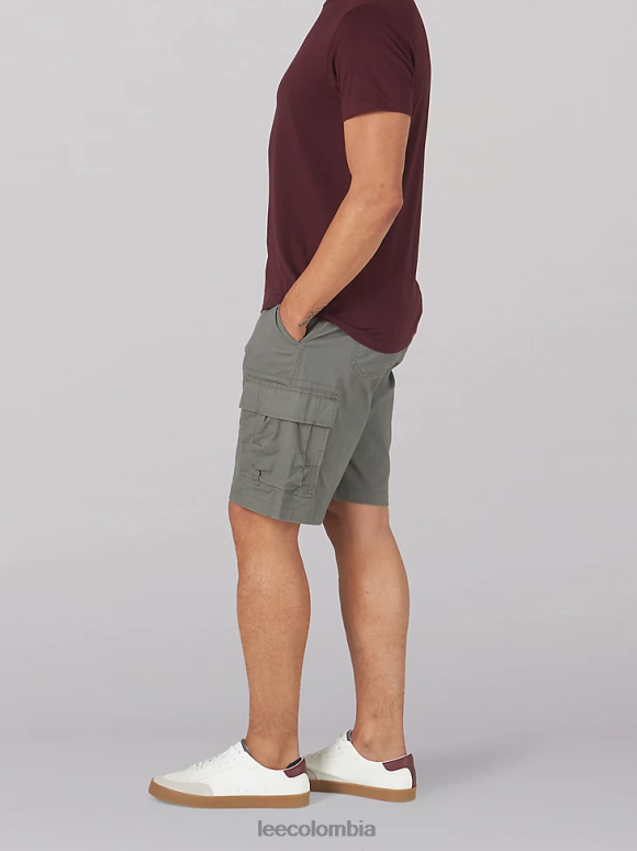Lee hombres pantalón corto carolina cargo de movimiento extremo artemisa ropa Z6H6F990 - Image 1
