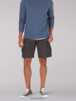 Lee hombres pantalón corto carolina cargo de movimiento extremo gris mortero ropa Z6H6F987