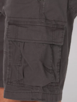 Lee hombres pantalón corto carolina cargo de movimiento extremo gris mortero ropa Z6H6F987 - Image 5