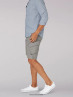 Lee hombres pantalón corto tipo cargo brooklyn hd gris ropa Z6H6F996 - Image 4