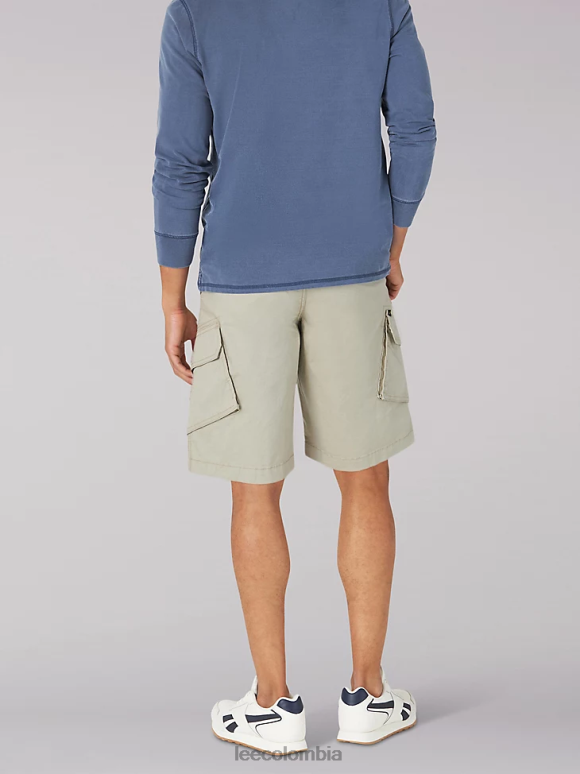 Lee hombres pantalón corto tipo cargo brooklyn kc caqui ropa Z6H6F993 - Image 2
