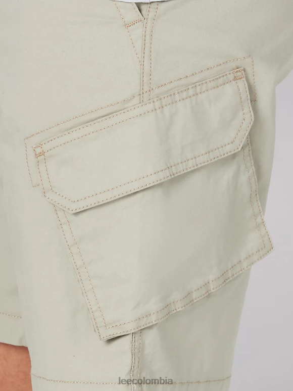 Lee hombres pantalón corto tipo cargo brooklyn kc caqui ropa Z6H6F993 - Image 6