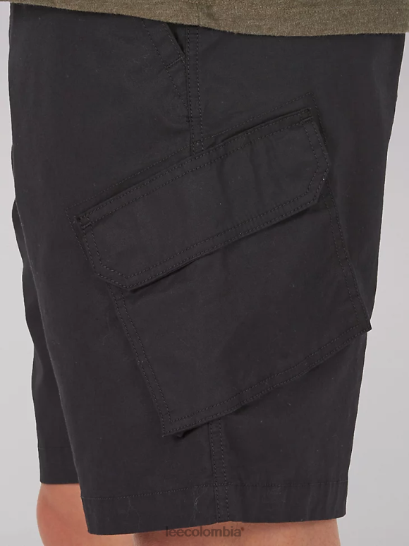 Lee hombres pantalón corto tipo cargo brooklyn unión-todo negro ropa Z6H6F997 - Image 4