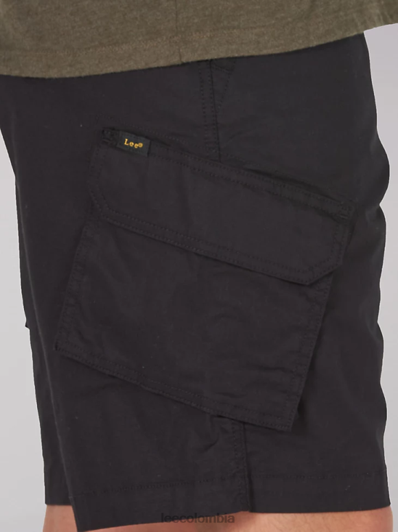 Lee hombres pantalón corto tipo cargo brooklyn unión-todo negro ropa Z6H6F997 - Image 5