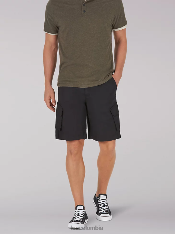 Lee hombres pantalón corto tipo cargo brooklyn unión-todo negro ropa Z6H6F997 - Image 1