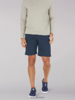 Lee hombres pantalón corto tipo cargo triflex azul marino oscuro ropa Z6H6F1037