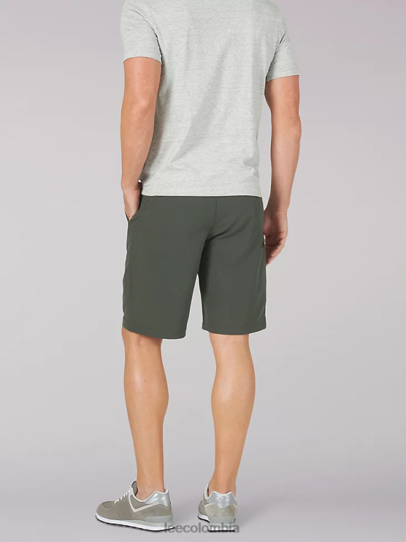 Lee hombres pantalón corto tipo cargo triflex oliva frontera ropa Z6H6F1040 - Image 2
