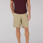 Lee hombres pantalón corto utilitario con bolsillo profundo y movimiento extremo kc caqui ropa Z6H6F1025