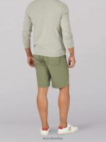 Lee hombres pantalón corto utilitario con bolsillo profundo y movimiento extremo verde liquen profundo ropa Z6H6F1027 - Image 2