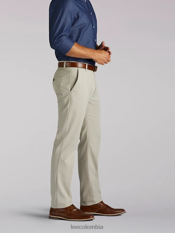 Lee hombres pantalón de ajuste relajado de movimiento extremo (grande y alto) paloma ropa Z6H6F749 - Image 3
