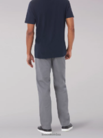 Lee hombres pantalón de frente plano de corte recto mvp de movimiento extremo grava ropa Z6H6F744 - Image 2