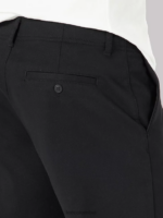 Lee hombres pantalón de frente plano de corte recto mvp de movimiento extremo unión-todo negro ropa Z6H6F745 - Image 4