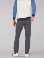 Lee hombres pantalón de sarga de corte recto mvp de movimiento extremo ingeniero ropa Z6H6F731 - Image 2