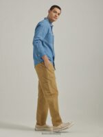Lee hombres pantalón de trabajo de lona arcilla ropa Z6H6F794 - Image 2