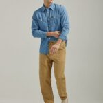 Lee hombres pantalón de trabajo de lona arcilla ropa Z6H6F794
