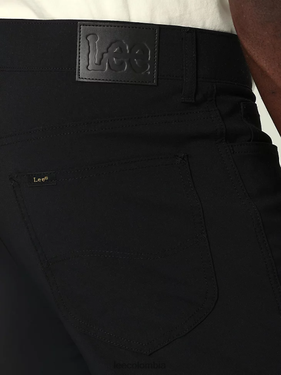 Lee hombres Pantalón sintético de corte slim Extreme Motion negro ropa Z6H6F710 - Image 4