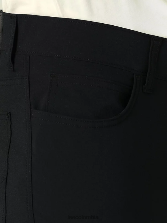 Lee hombres Pantalón sintético de corte slim Extreme Motion negro ropa Z6H6F710 - Image 5