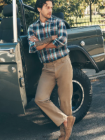 Lee hombres Pantalón sintético de corte slim Extreme Motion oscar caqui ropa Z6H6F707