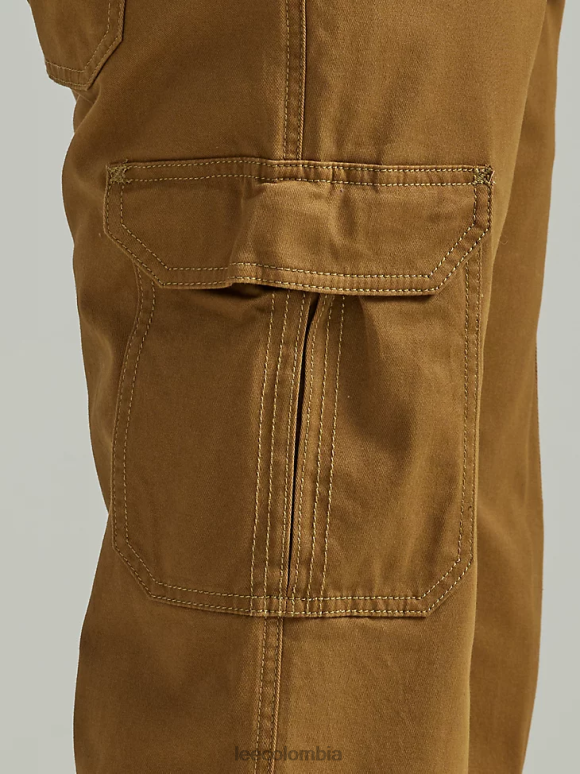 Lee hombres pantalones cargo de sarga de movimiento extremo planta rodadora ropa Z6H6F808 - Image 5