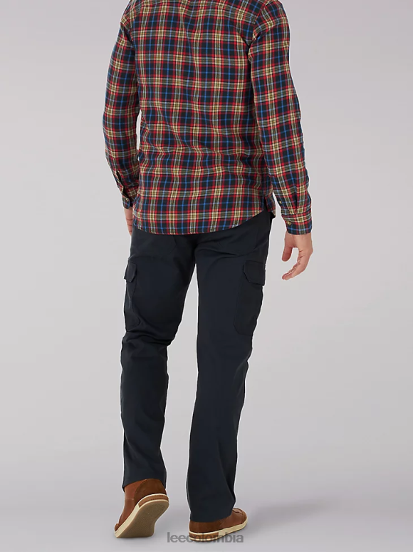 Lee hombres pantalones cargo mvp de corte recto Armada ropa Z6H6F815 - Image 2