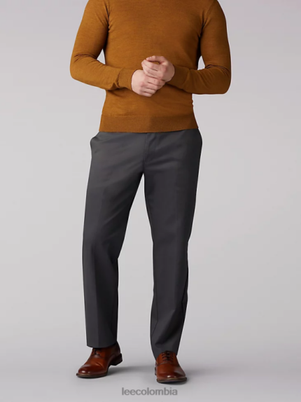 Lee hombres pantalones con pernera recta y corte recto Total Freedom carbón ropa Z6H6F779