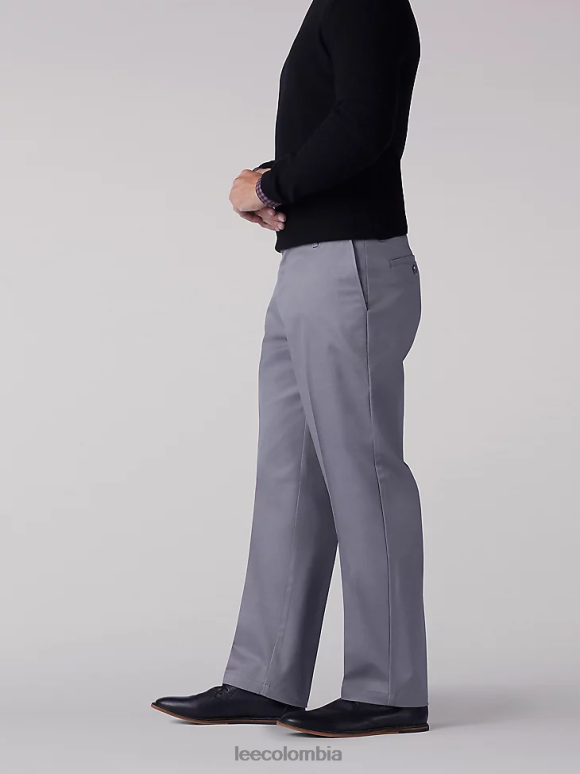 Lee hombres pantalones cónicos de corte relajado Total Freedom gris ropa Z6H6F785 - Image 3