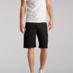 Lee hombres pantalones cortos cargo de alto rendimiento (grandes y altos) negro ropa Z6H6F999