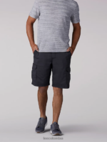 Lee hombres pantalones cortos de cruce de movimiento extremo antracita ropa Z6H6F1013