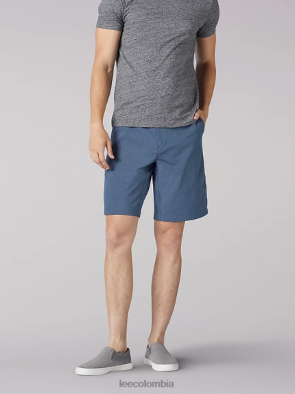 Lee hombres pantalones cortos de flujo de aire brezo índigo ropa Z6H6F1101