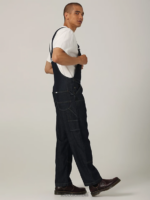 Lee hombres Peto de carpintero Heritage de ajuste relajado enjuague oscuro ropa Z6H6F1149 - Image 3