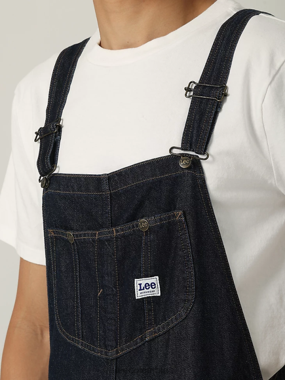 Lee hombres Peto de carpintero Heritage de ajuste relajado enjuague oscuro ropa Z6H6F1149 - Image 5