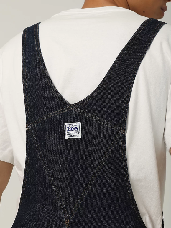 Lee hombres Peto de carpintero Heritage de ajuste relajado enjuague oscuro ropa Z6H6F1149 - Image 6