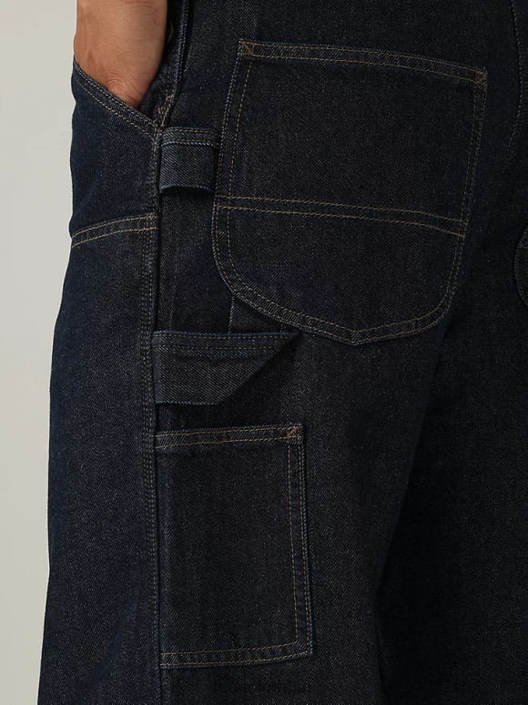 Lee hombres Peto de carpintero Heritage de ajuste relajado enjuague oscuro ropa Z6H6F1149 - Image 9