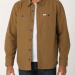 Lee hombres ropa de trabajo sobrecamisa lisa planta rodadora ropa Z6H6F924