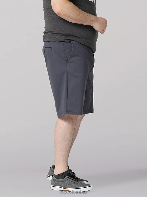 Lee hombres short de frente plano mvp de movimiento extremo carbón ropa Z6H6F1102 - Image 3