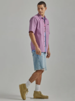 Lee hombres shorts de mezclilla holgados y holgados Heritage johnny ropa Z6H6F1108 - Image 4