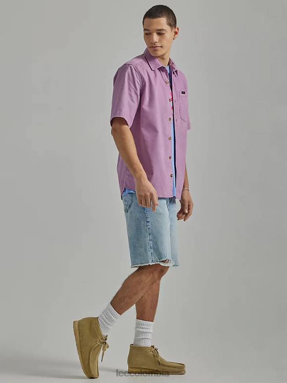 Lee hombres shorts de mezclilla holgados y holgados Heritage johnny ropa Z6H6F1108 - Image 4