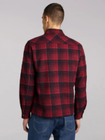 Lee hombres sobrecamisa de lana a cuadros 101 salsa ropa Z6H6F927 - Image 2