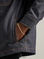 Lee hombres sobrecamisa vaquera 101 paz seco ropa Z6H6F905 - Image 5
