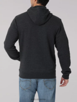 Lee hombres sudadera con capucha y parche de servicio negro azabache ropa Z6H6F955 - Image 2