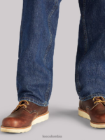 Lee hombres Vaquero carpintero 100% algodón índigo oscuro ropa Z6H6F532 - Image 4
